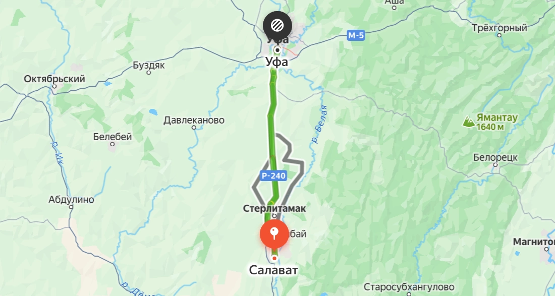 Салават — Уфа