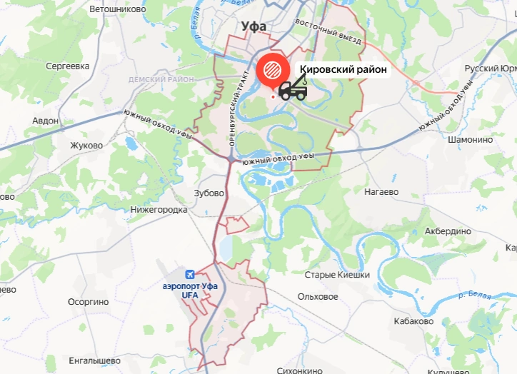 Кировский район, Уфа